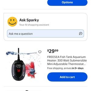 Black Fish Tank Aquarium Heater